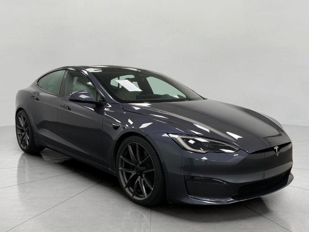 used 2022 Tesla Model S car, priced at $53,412