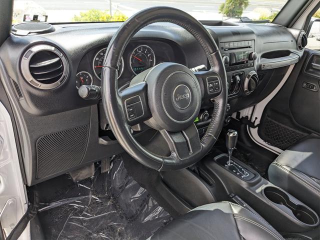 used 2017 Jeep Wrangler Unlimited car, priced at $25,682