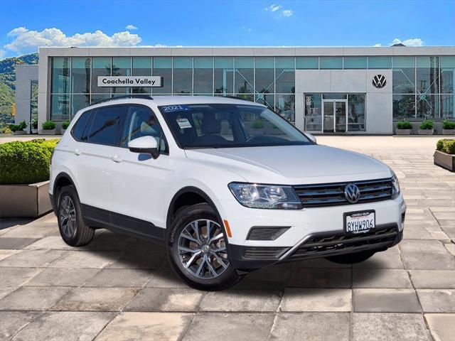 used 2021 Volkswagen Tiguan car, priced at $17,855