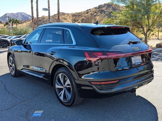 used 2024 Audi Q8 e-tron car, priced at $52,999