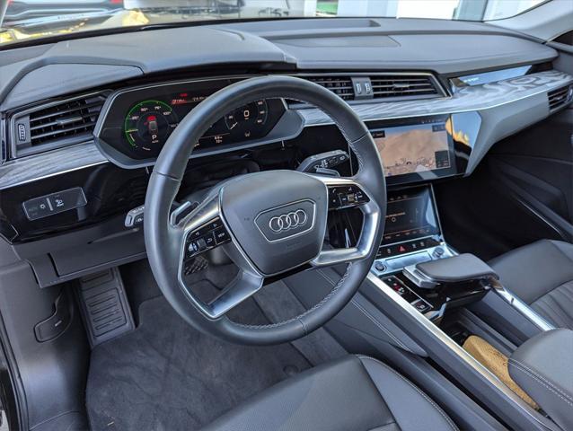 used 2024 Audi Q8 e-tron car, priced at $52,999