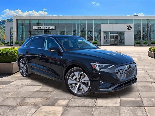 used 2024 Audi Q8 e-tron car, priced at $52,999