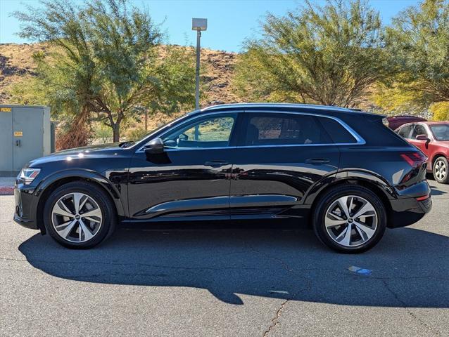 used 2024 Audi Q8 e-tron car, priced at $52,999