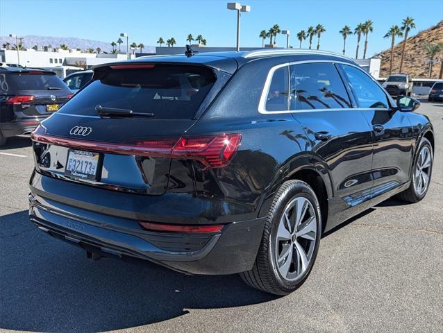 used 2024 Audi Q8 e-tron car, priced at $52,999