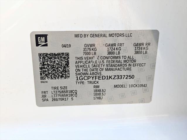 used 2019 Chevrolet Silverado 1500 car