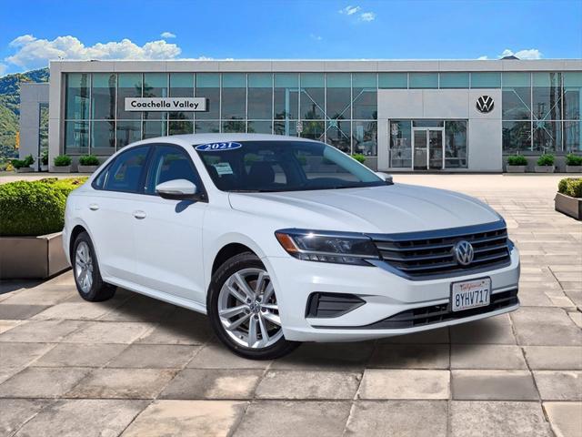 used 2021 Volkswagen Passat car, priced at $13,948