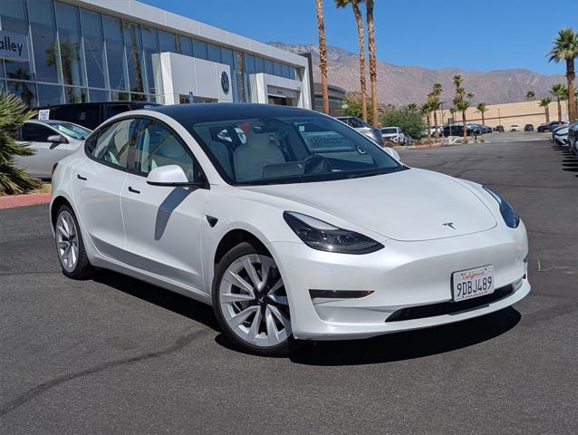 used 2022 Tesla Model 3 car
