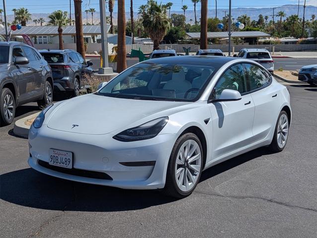 used 2022 Tesla Model 3 car