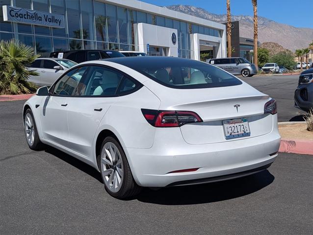 used 2022 Tesla Model 3 car