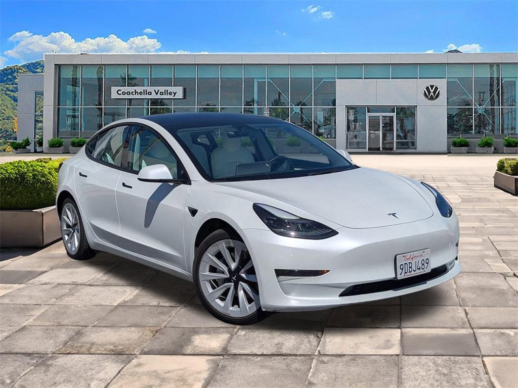 used 2022 Tesla Model 3 car, priced at $24,990