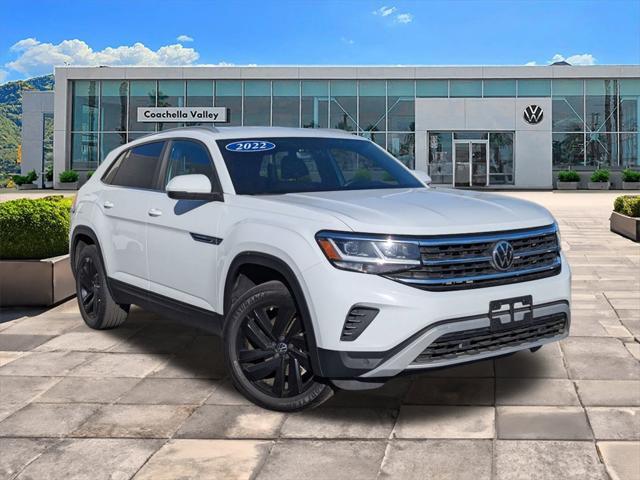 used 2022 Volkswagen Atlas Cross Sport car, priced at $26,999