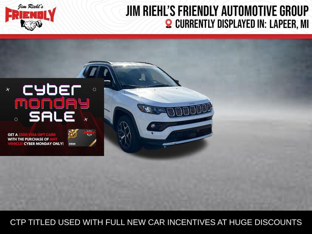 new 2026 Jeep Compass car, priced at $30,135