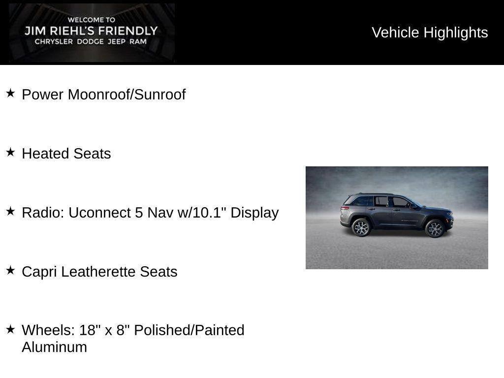 new 2025 Jeep Grand Cherokee car, priced at $42,624