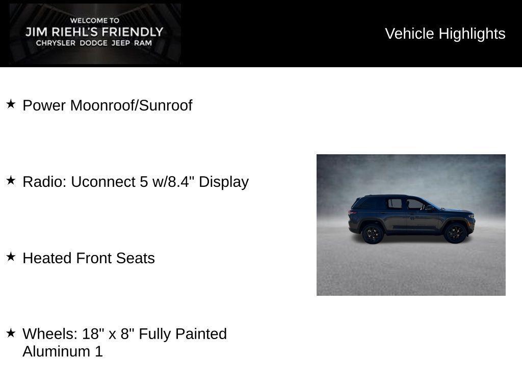 new 2025 Jeep Grand Cherokee car, priced at $39,873