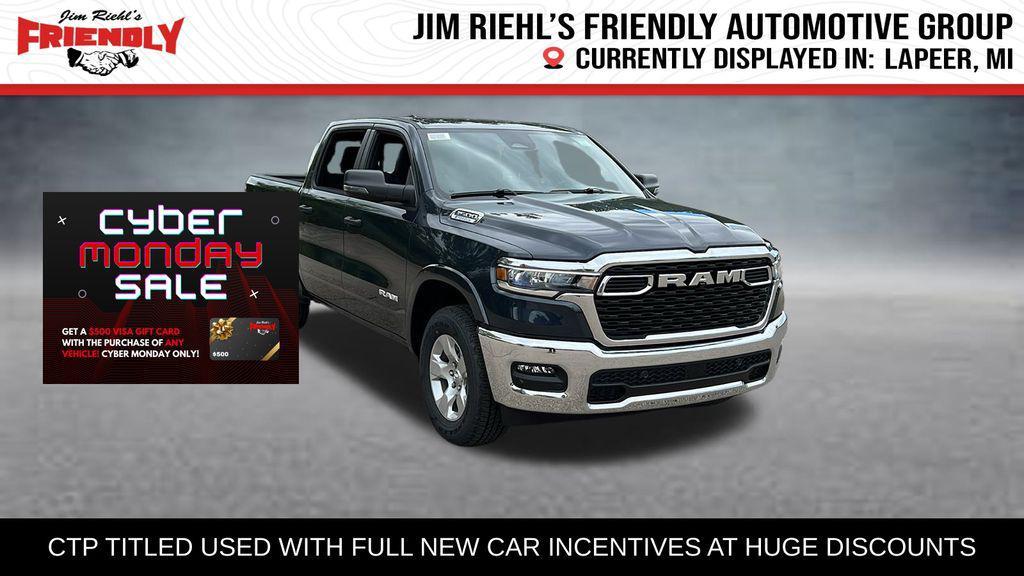 new 2025 Ram 1500 car, priced at $41,220