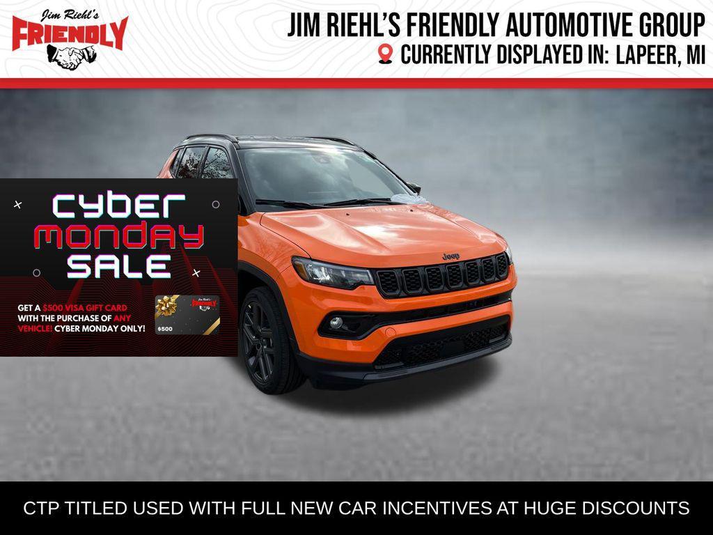 new 2026 Jeep Compass car, priced at $32,650