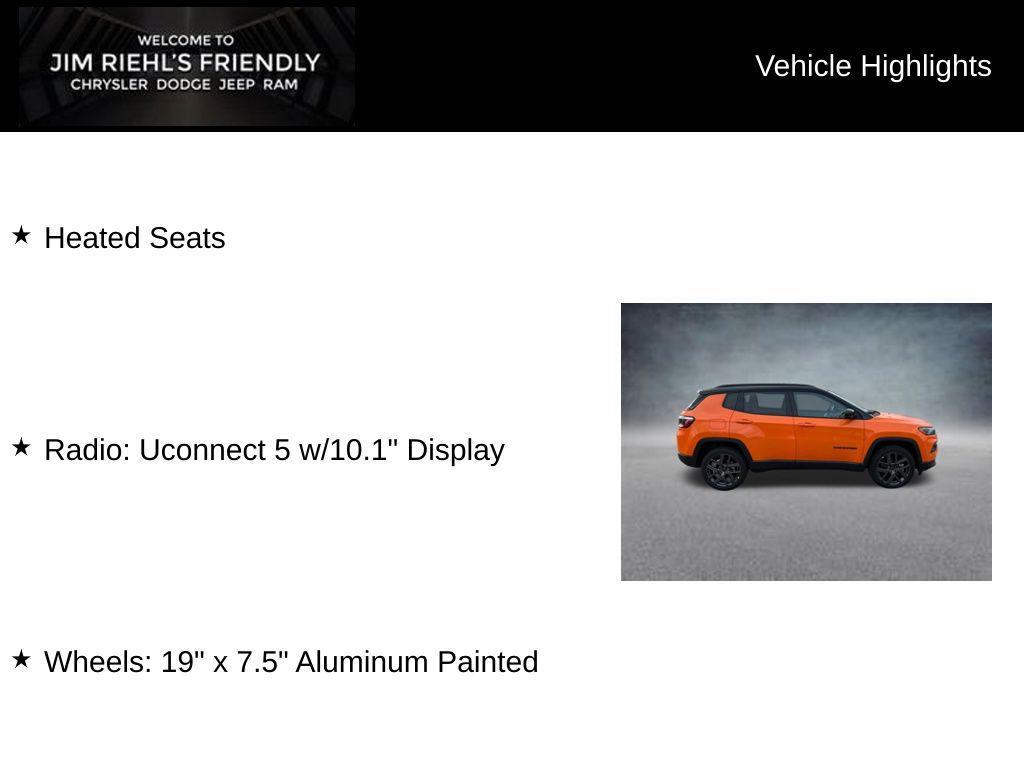 new 2026 Jeep Compass car, priced at $32,650