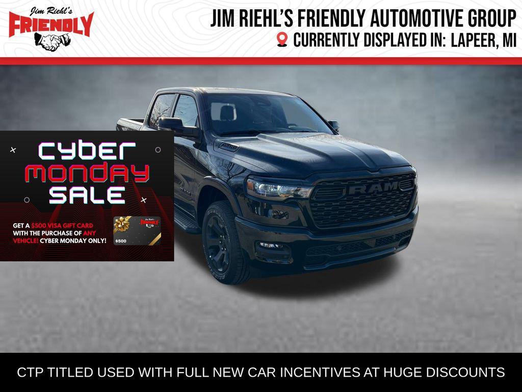 new 2025 Ram 1500 car, priced at $46,321