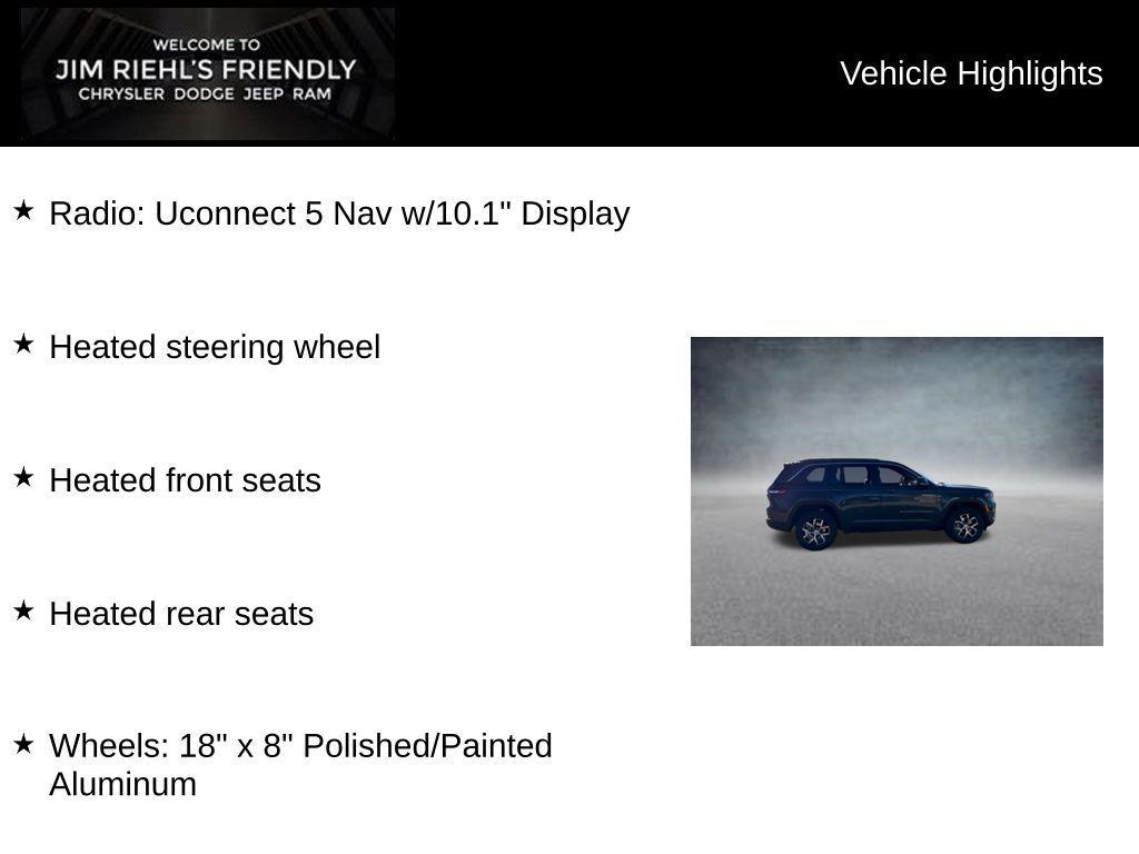 new 2025 Jeep Grand Cherokee car, priced at $40,974