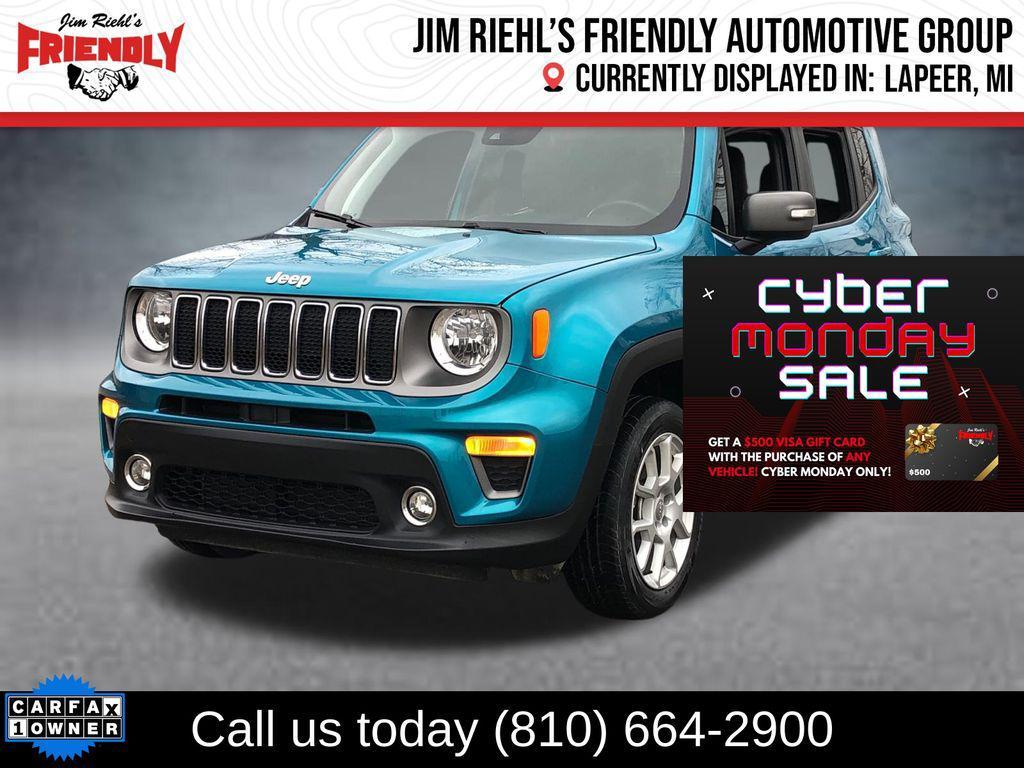 used 2021 Jeep Renegade car, priced at $19,123