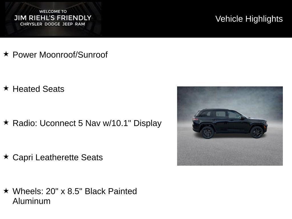new 2025 Jeep Grand Cherokee car, priced at $46,808
