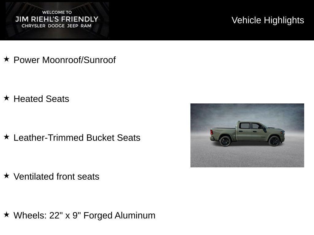 new 2026 Ram 1500 car, priced at $59,688