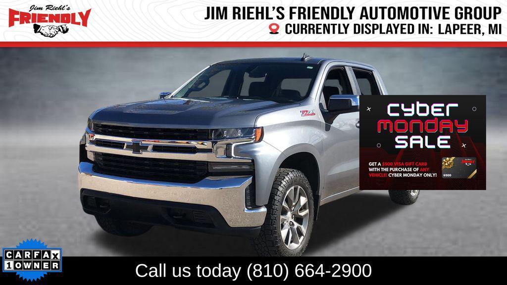 used 2021 Chevrolet Silverado 1500 car, priced at $28,995