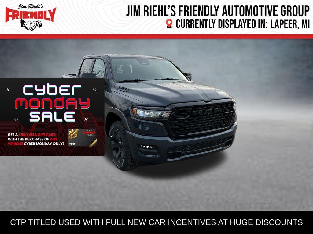 new 2025 Ram 1500 car, priced at $46,075