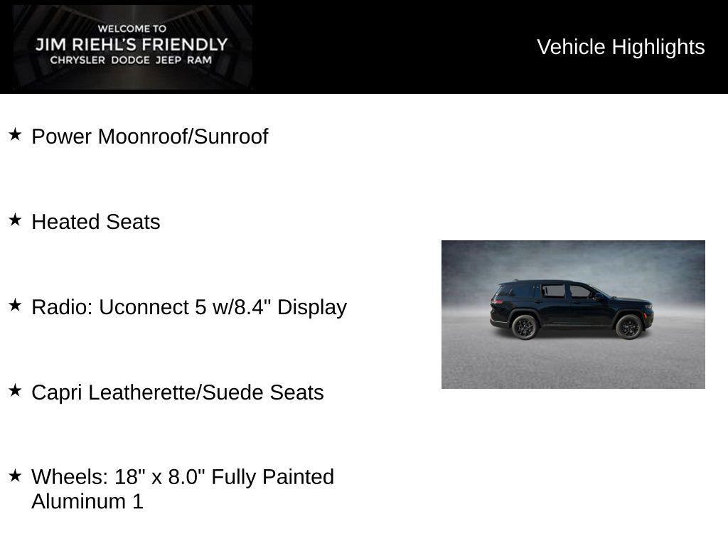 new 2025 Jeep Grand Cherokee L car, priced at $41,336