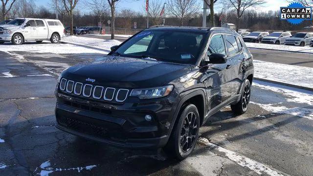 used 2022 Jeep Compass car, priced at $22,430