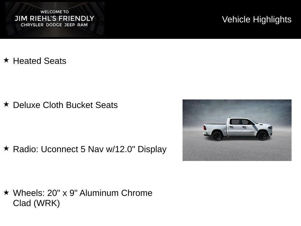 new 2026 Ram 1500 car, priced at $47,241