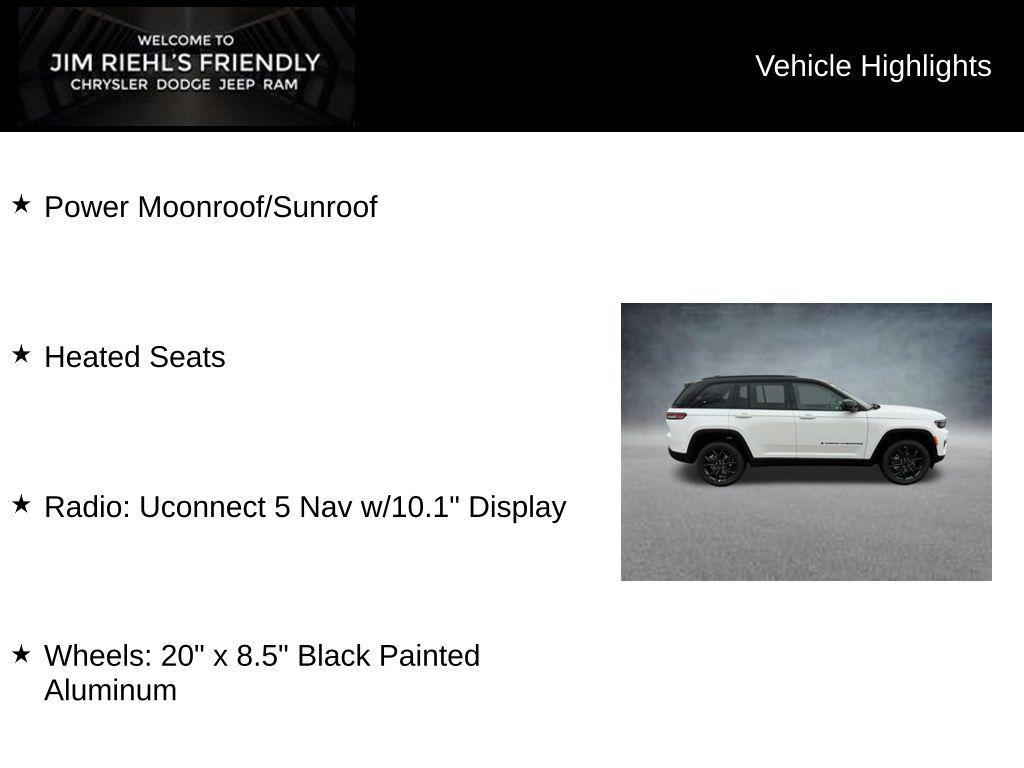 new 2025 Jeep Grand Cherokee car, priced at $45,799