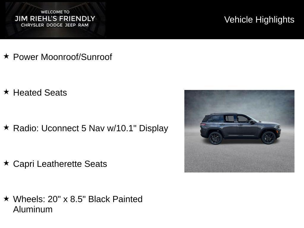 new 2025 Jeep Grand Cherokee car, priced at $46,308