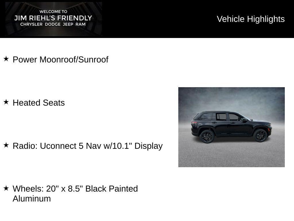 new 2025 Jeep Grand Cherokee car, priced at $46,808