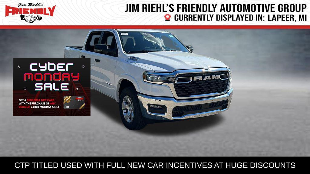 new 2025 Ram 1500 car, priced at $40,992