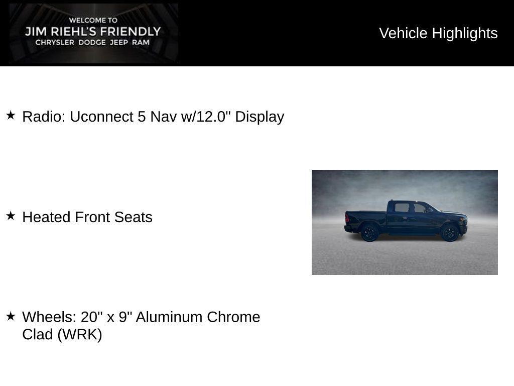 new 2026 Ram 1500 car, priced at $47,999