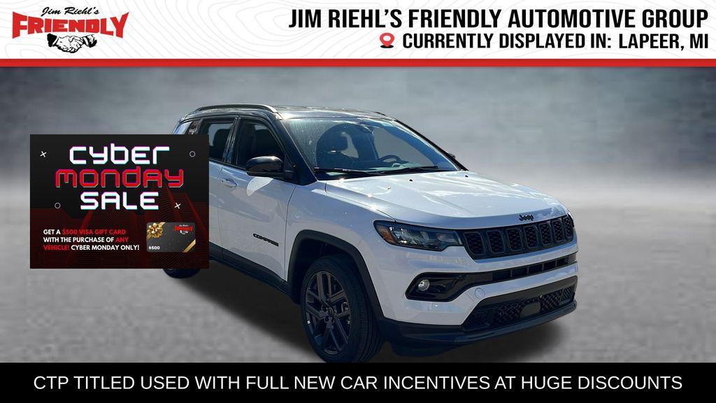 new 2026 Jeep Compass car, priced at $31,296