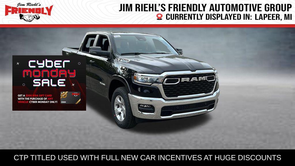 new 2025 Ram 1500 car, priced at $41,701