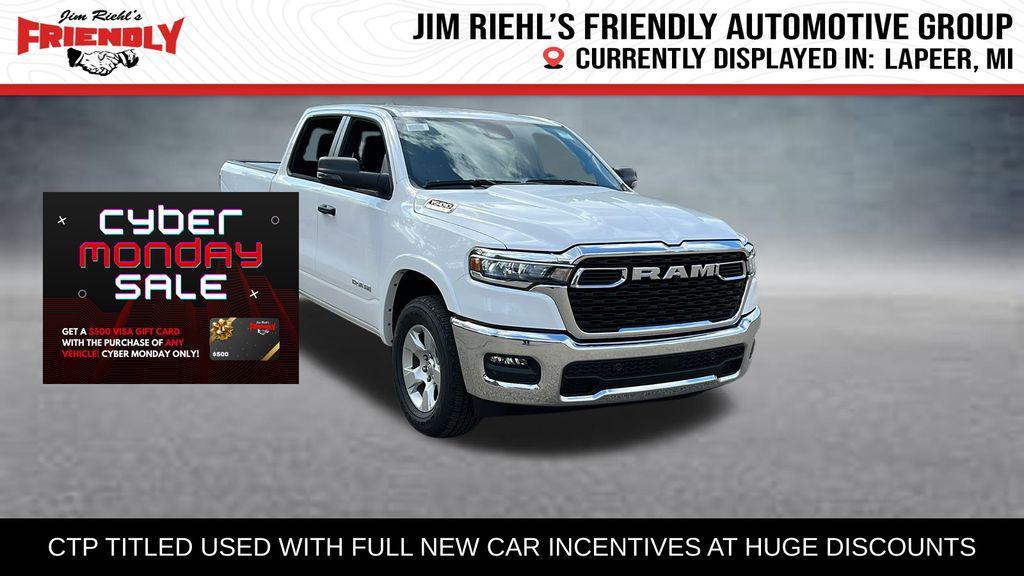 new 2025 Ram 1500 car, priced at $40,972