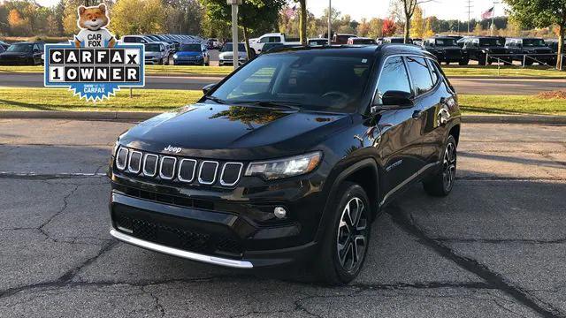 used 2022 Jeep Compass car, priced at $23,269