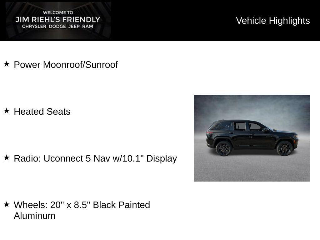 new 2025 Jeep Grand Cherokee car, priced at $46,808