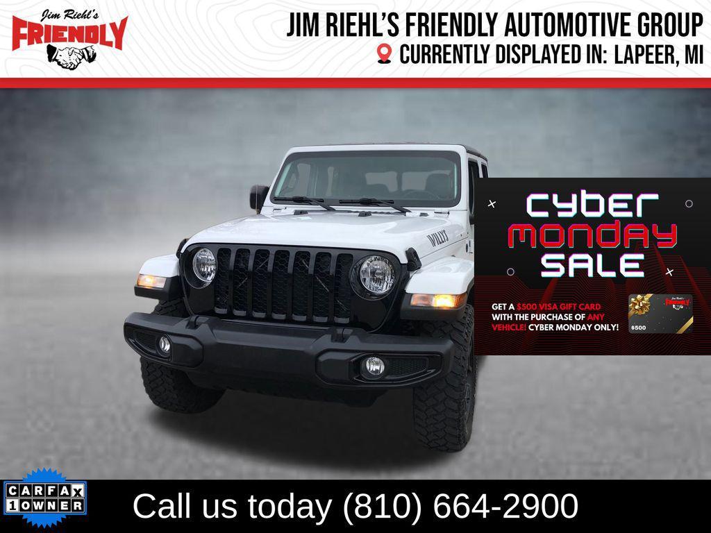 used 2021 Jeep Gladiator car, priced at $30,404