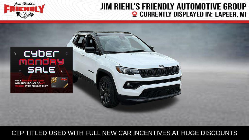 new 2026 Jeep Compass car, priced at $31,546