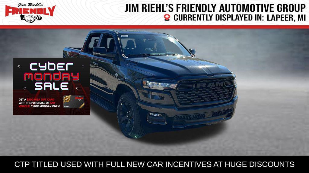 new 2026 Ram 1500 car, priced at $50,622
