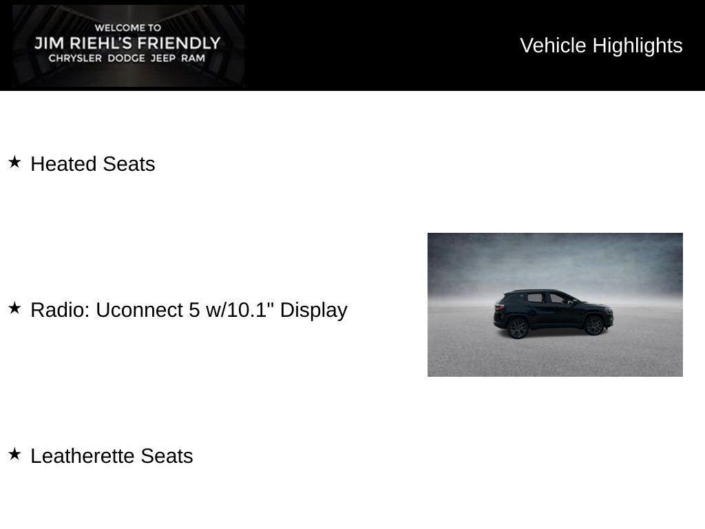 new 2026 Jeep Compass car, priced at $32,067