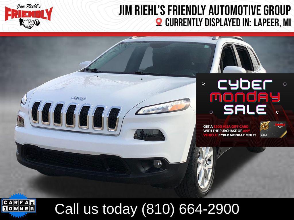 used 2017 Jeep Cherokee car, priced at $14,969