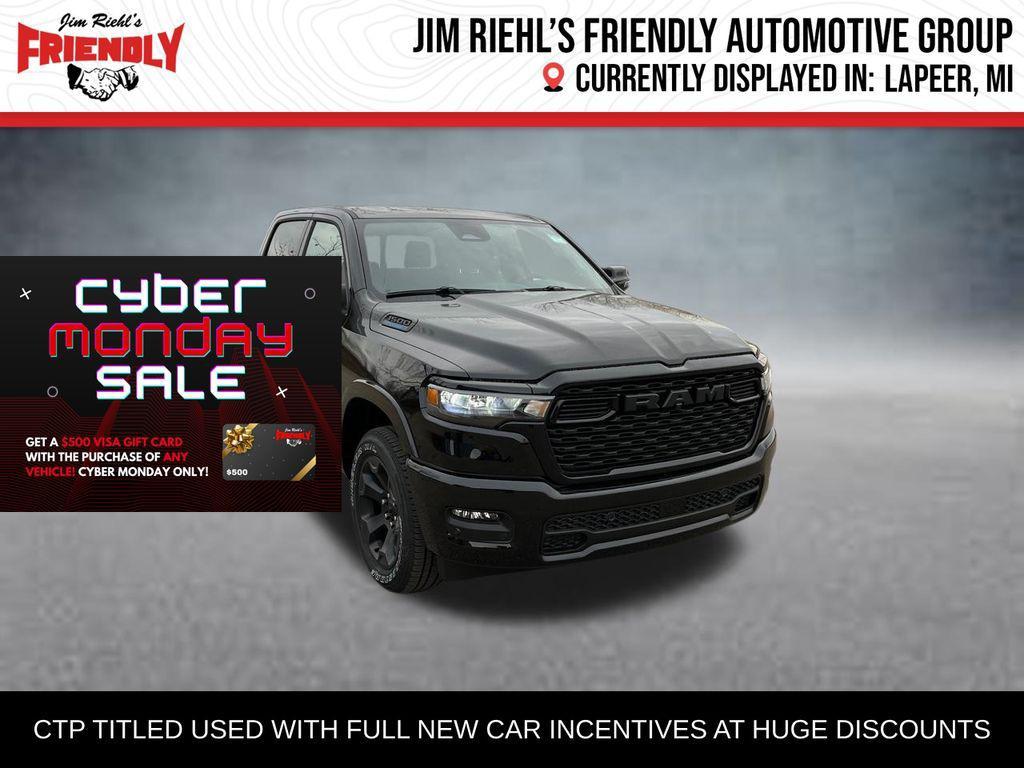 new 2025 Ram 1500 car, priced at $45,956