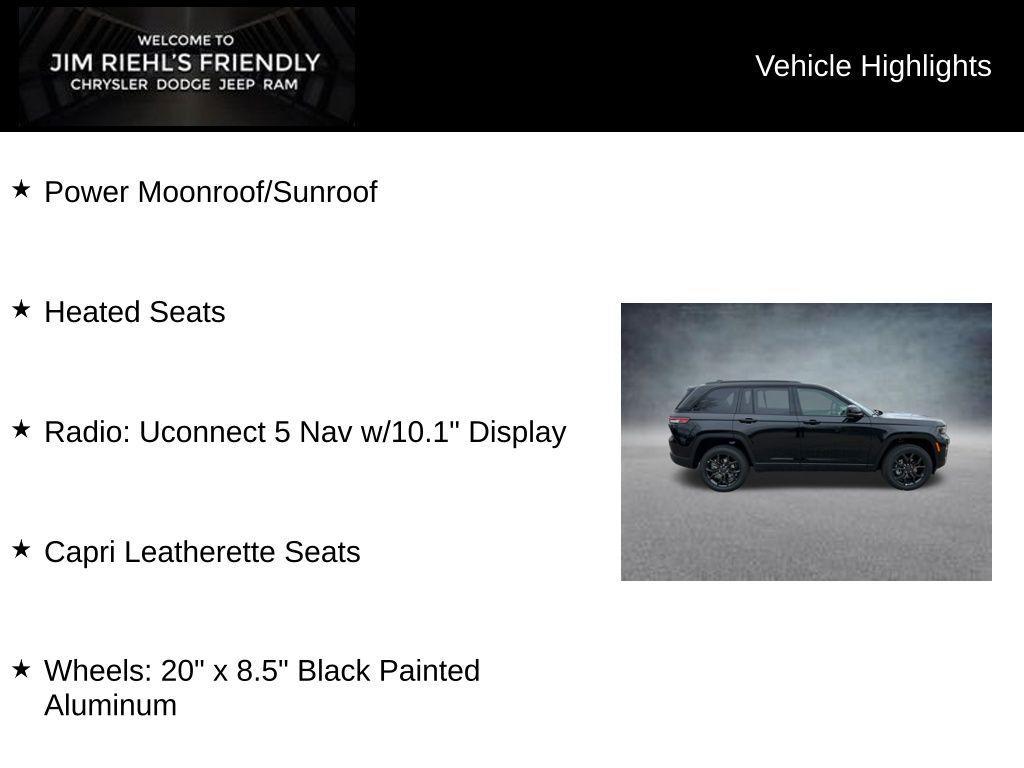 new 2025 Jeep Grand Cherokee car, priced at $46,808
