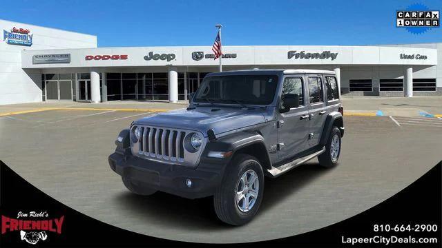 used 2018 Jeep Wrangler Unlimited car, priced at $26,499