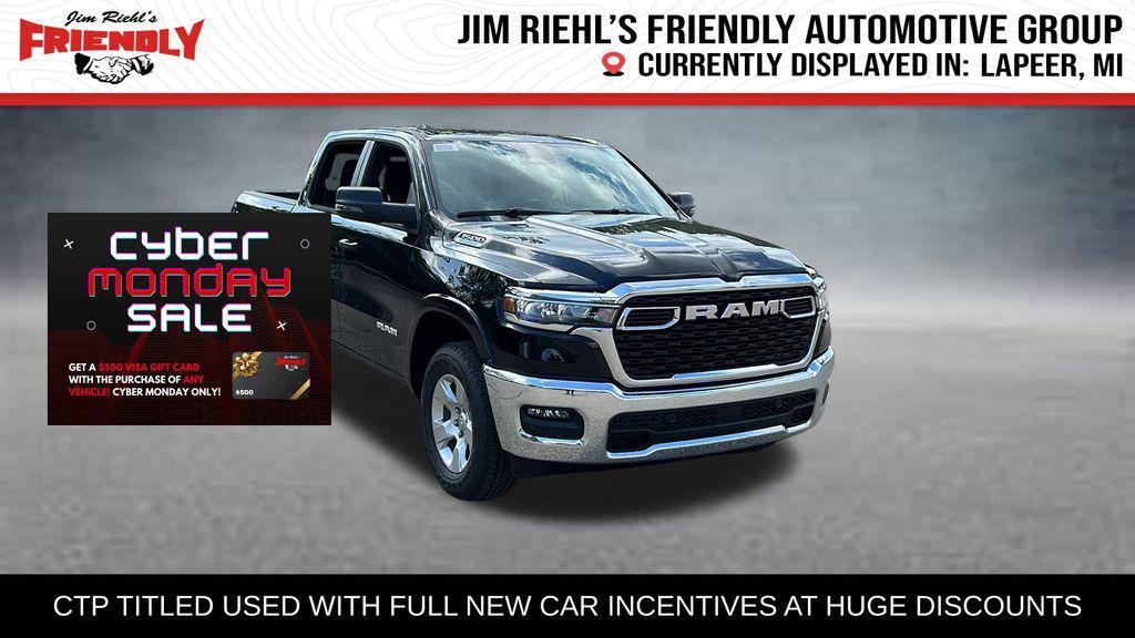 new 2025 Ram 1500 car, priced at $41,450